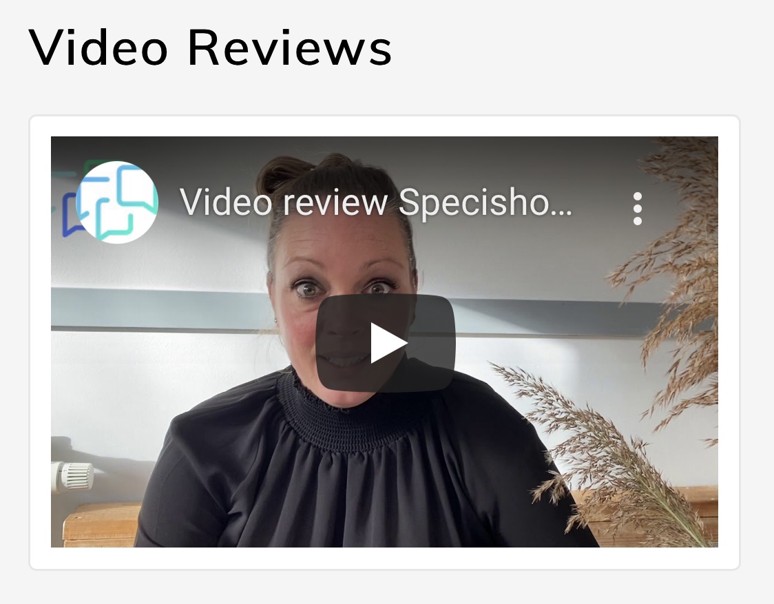 Video reviews
