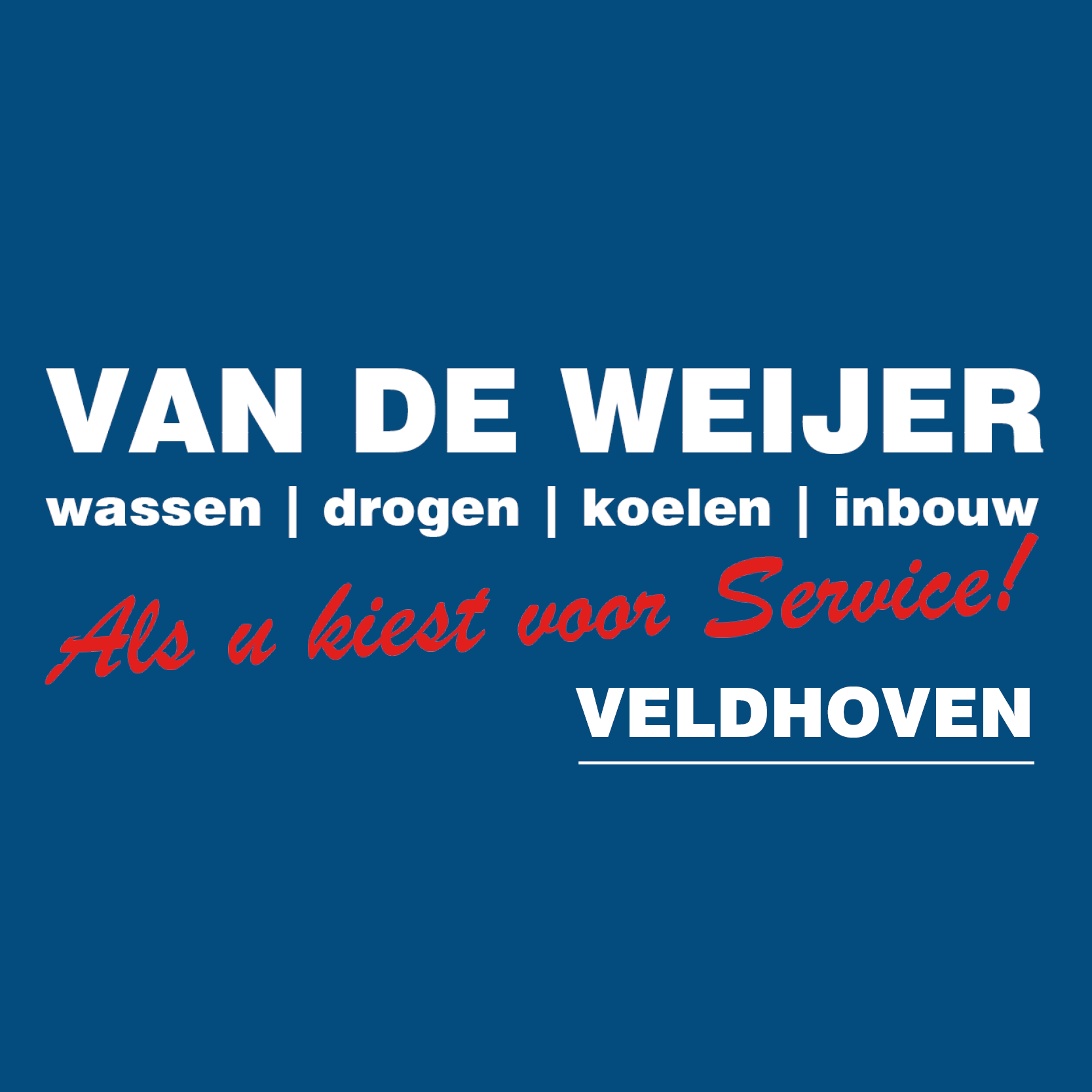 Bezoek Van de Weijer Dé Witgoed Specialist Veldhoven